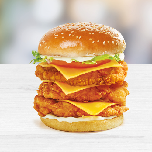 Triiiple Big Boss Burger